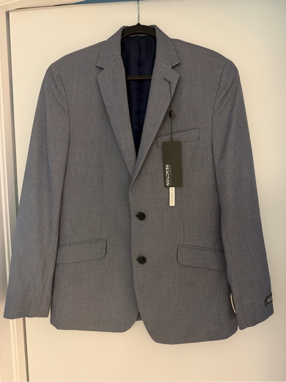 Kenneth Cole Men’s Sport Coat 40R Blue